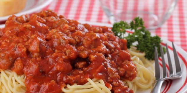 nancy's meat sauce for pasta