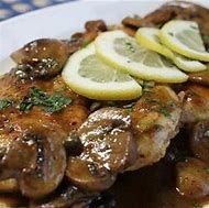 pork scallopine with creamy mushroom sauce