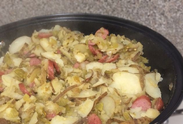 Potato and Sausage Skillet