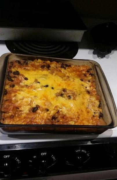 taco casserole cauliflower style