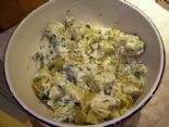 Potato Salad with Green Onions