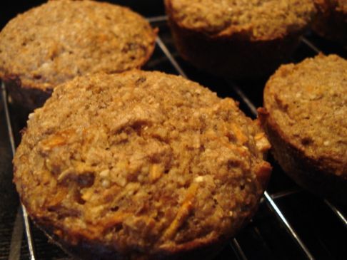 8 Grain Morning Glory Muffins