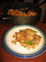 Beef With Bow Tie Pasta