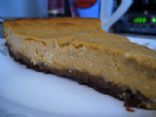 Pumpkin Cheesecake with Gingersnap Crust (GF)