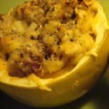 PrairieHarpy's Cheesy Pork Stuffed Apples