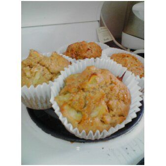 Healthy Apple and honey Muffins