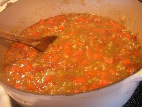 Persian Split Pea and Barley Stew