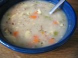 Almond Barley Soup