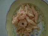 Garlic Shrimp Alfredo Pasta