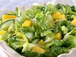 Mango Cucumber Green Salad