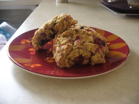 Vegan Blackberry Scones