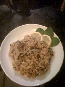 mushroom, millet & rice