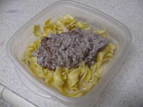 BEEF STROGANOFF