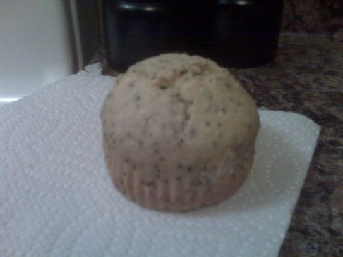 Lemon Poppyseed Muffins (Low Cal, Low Fat)