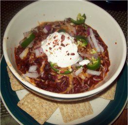 Spicy Black Bean Vegetarian Chili