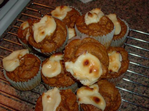 Pumpkin Cream Cheese Muffins