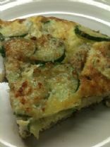 Cucumber and potato frittata