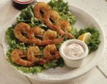 Grilled Shrimp Remoulade (for one)