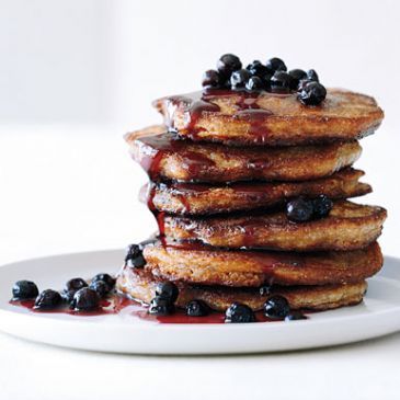 Blueberry Pecan Pancakes