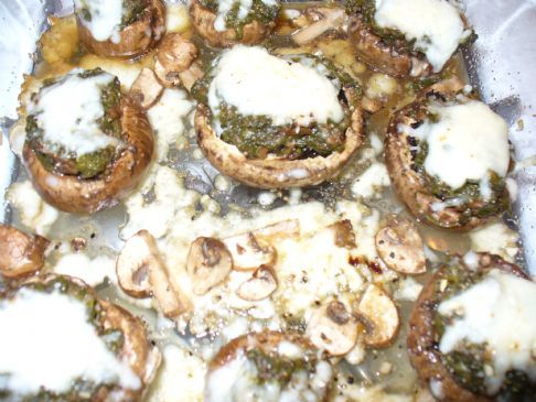 Goldsmiths Stuffed Portabella Mushrooms