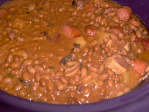 Chuck wagon bake beans Recipe  SparkRecipes