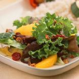 Field Salad with Citrus Vinaigrette and Sugared Pecans