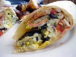 Loaded Breakfast Omelette Wrap