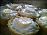 Mini Banana Cream Pudding Pies