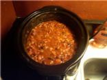 Fabulous Crockpot Turkey & Bean Chili