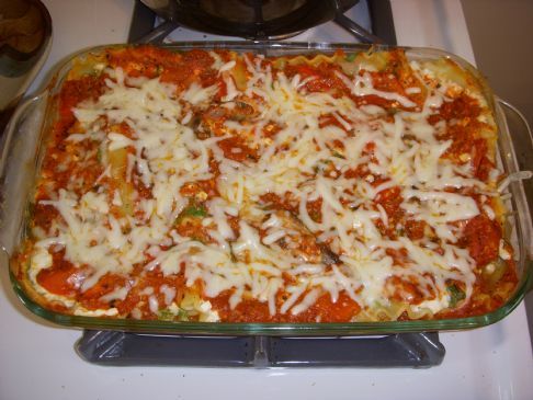 Vegetarian Spinach Lasagna
