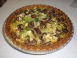 Broccoli and Mushroom Pie