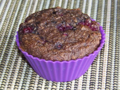 Kev's Choc Raspberry Bran Muffins