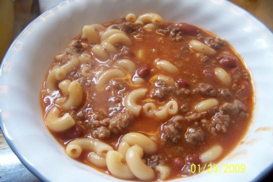 Judy's Homemade Goulash Soup