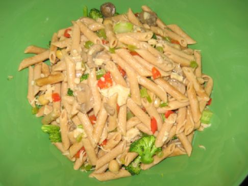 Penne Pasta Salad Recipe | SparkRecipes