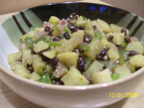 Boneless Chicken with Black Beans and Sweet Potatoes 