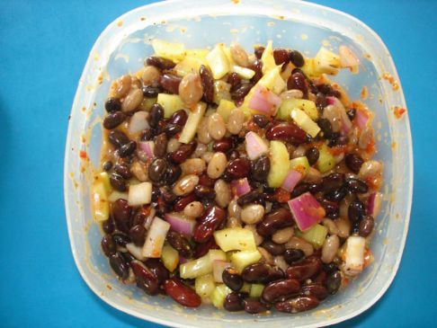 Sundried Tomato& Oregano Bean Salad