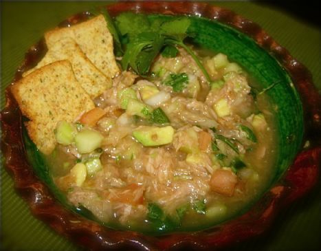 Mariela's Tuna ceviche/salad