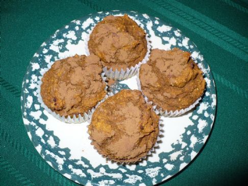 HealthierLynn's Whole Wheat Pumpkin Muffins