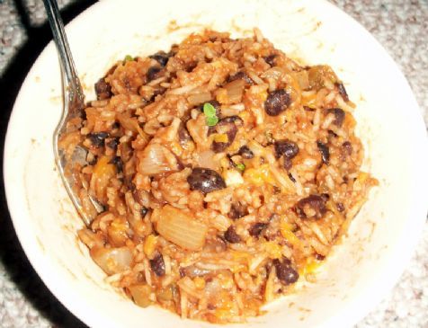 One Pot Black Beans & Rice Meal