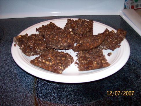 Protein Packed Chewy Chocolate Granola Bars