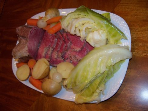 Irish Corned Beef and Cabbage