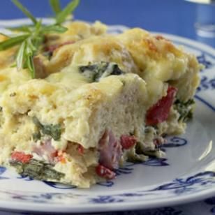 Ham & Cheese Breakfast Casserole