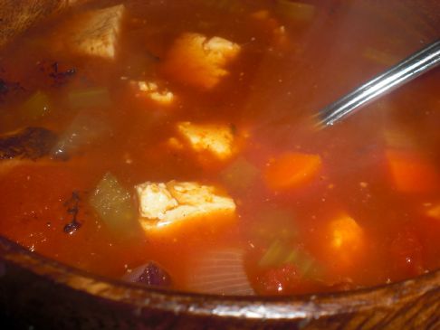 Vegan Manhattan Clam Chowder