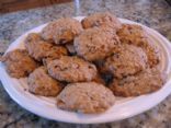 Chocolate Chip Butterscotch Oatmeal Cookies (made with pudding, no eggs)