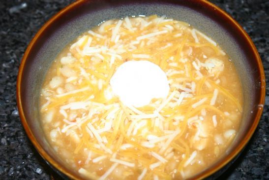 White chicken chili