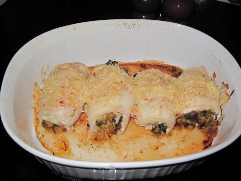 Spinach Stuffed Chicken