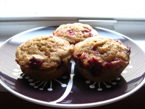 Cranberry Banana Muffins