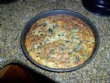 Collard Green Quiche