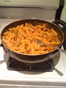 Pumpkin pasta with 