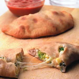 Corn & Broccoli Calzones